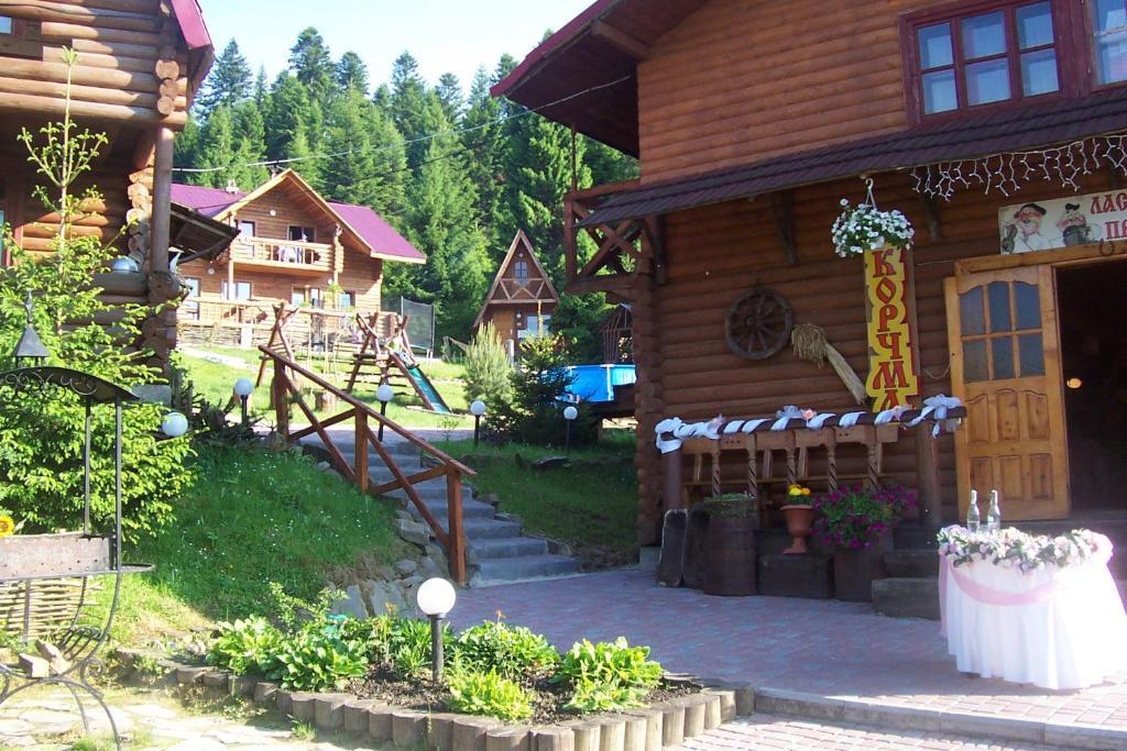 博弈基辅斯基酒店 Yasenitsa Zamkova 外观 照片
